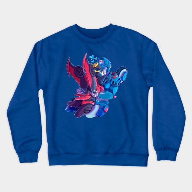 Transformers - Chromia/Windblade Crewneck Sweatshirt by candychameleon